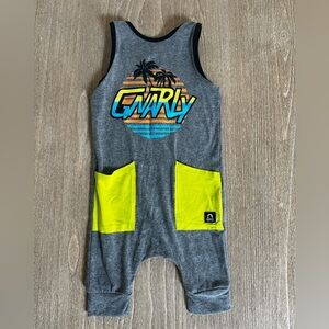 Rags Gnarly Romper Size 12-18 Months